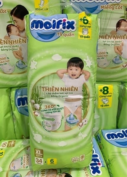 Miếng lót Molfix NB-2 60+6m