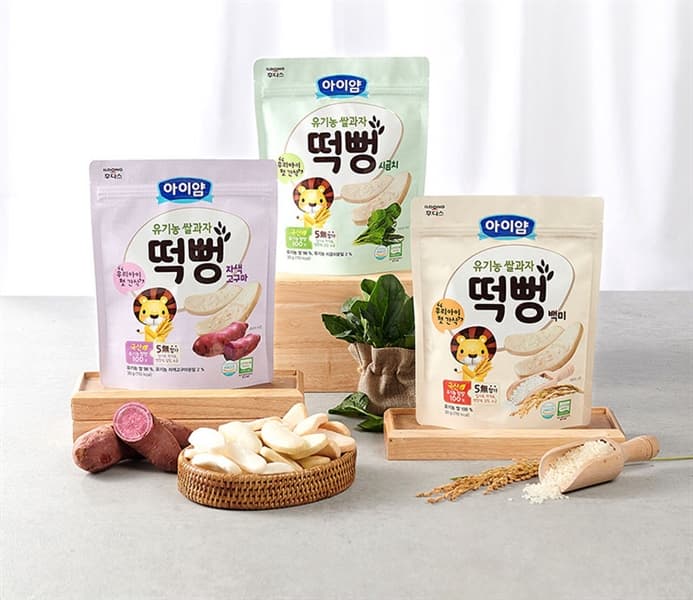 Bánh ăn dặm ILDONG- Xanh (ZIP 30G)